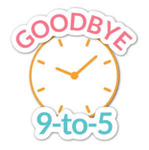Goodbye 9-to-5 logo