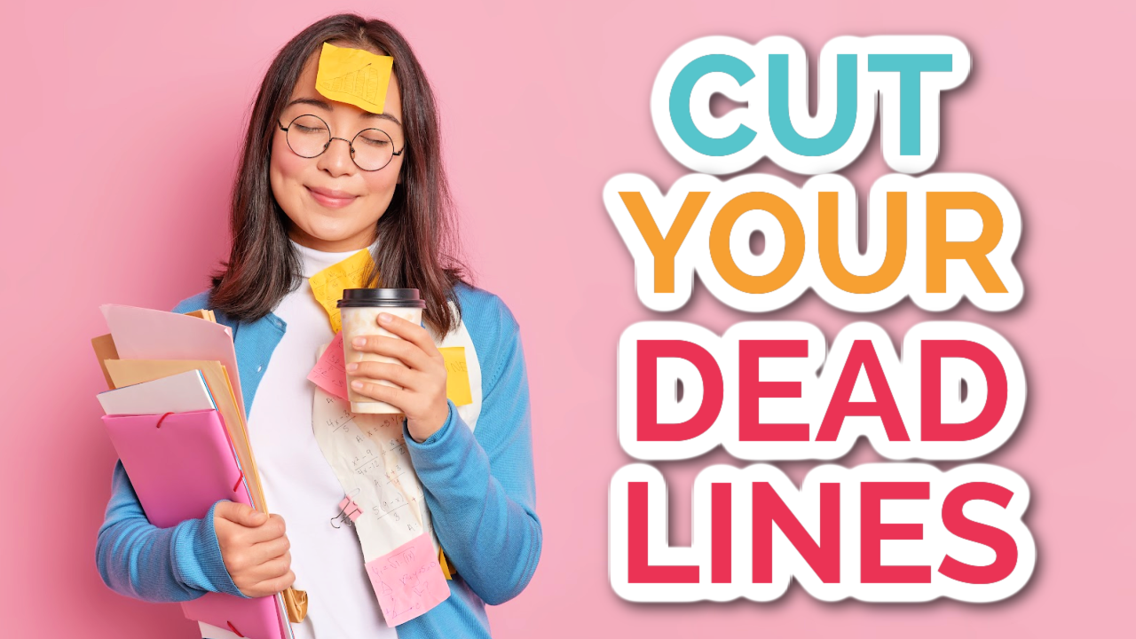 Cut Your Deadlines Challenge 12 Days of Life Editing Sage Grayson, Life Editor